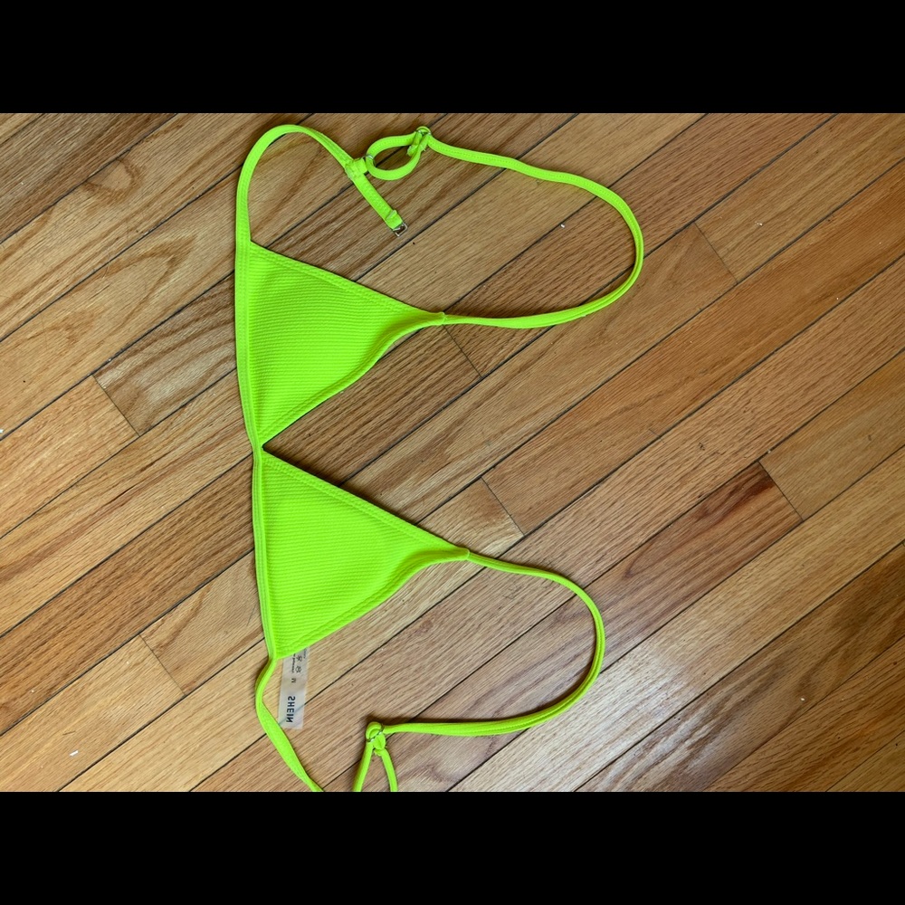Triangle bikini top